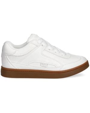 Buffalo Logo Sneakers - White