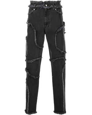 Eckhaus Latta Jeans Crop - Nero