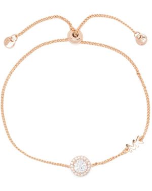 Michael Kors Pavé Halo Slider Bracelet - White