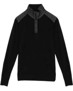 Belstaff Jersey Con Parche Del Logo - Negro