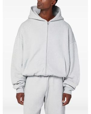 Entire studios Cotton Zip-Up Hoodie - Grey