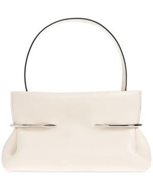 Givenchy Metal-Detail Leather Tote Bag - Natural