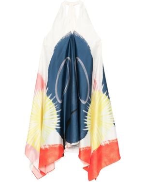Scotch & Soda グラフィック ドレス - ブルー