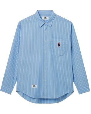 Chocoolate Striped Pocket Shirt - Blue