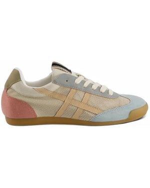 Corina Retro 2 Mesh-Panel Trainers - White