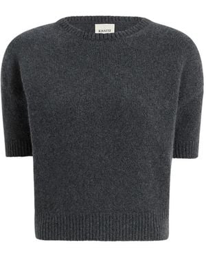 KHAITE Jersey Golden - Gris