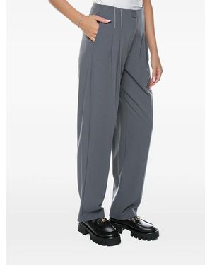 ARMANI EXCHANGE Pleated Trousers - Blue
