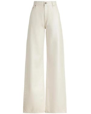 Ralph Lauren Mercer Wide-Leg Jeans - White