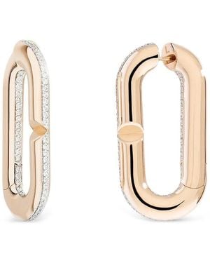 Vhernier Maxi Mon Jeu Ohrringe Mit Diamanten - Mettallic
