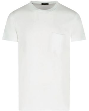 Tom Ford T-Shirt Con Taschino - Bianco