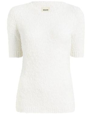 KHAITE Cam Top - Wit