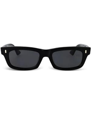 FIVEFOURFIVE 545 Rectangle Frame Sunglasses - Black