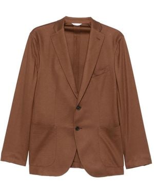 Boglioli Cotton Blazer - Brown