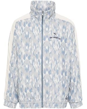 PUMA Chaqueta de chándal Basketball Nostalgia T7 - Azul