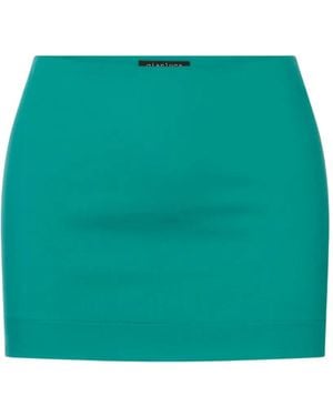Gianluca Capannolo Zip-Fastening Mini Skirt - Green