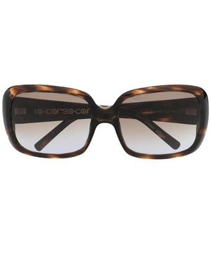 10 Corso Como Oversized-Sonnenbrille - Schwarz