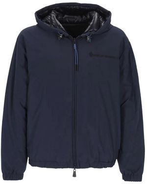 Moncler Hooded Jacket - Blue