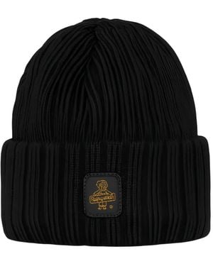 Refrigiwear Colorado Logo-Patch Beanie Hat - Black