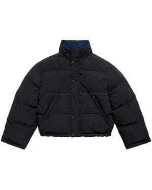 Balenciaga Quilted Padded Jacket - Black