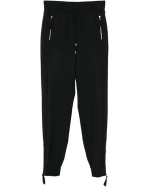 Ermanno Scervino Zip-Cuffed Trousers - Black
