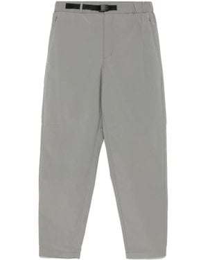 Snow Peak Pantaloni Con Doppia Trama - Grigio