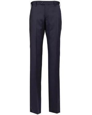 Al Duca d'Aosta Pantalon De Costume - Blue
