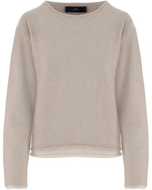 arch4 Crew-Neck Sweater - Natural