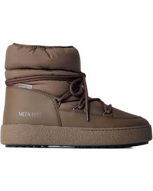 Moon Boot Ltrack Stiefel Aus Nylon - Braun
