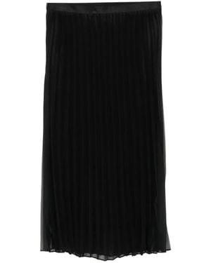 JNBY Layered Pleated Skirt - Black