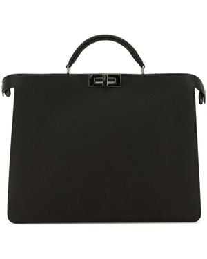 Fendi Peekaboo Handtasche - Schwarz