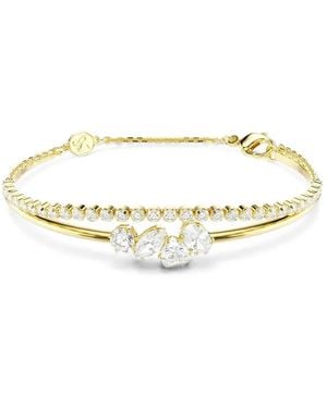 Swarovski Crystal-Embellished Layered Bracelets - Metallic