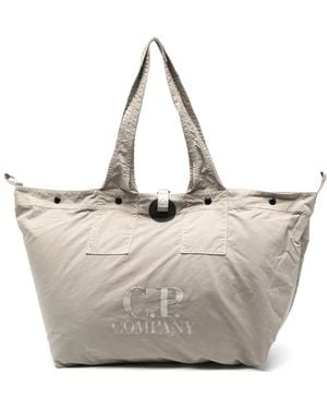 C.P. Company Schoudertas Met Handvatten - Grijs