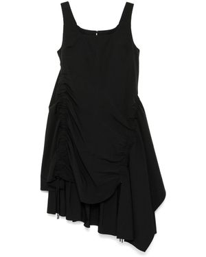 Juun.J String-Detail Sleeveless Dress - Black