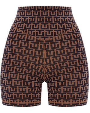 The Upside Castilla Tu-Print Shorts - Brown
