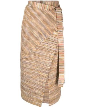 Jonathan Simkhai Paris Space-Dye Knitted Skirt - Natural