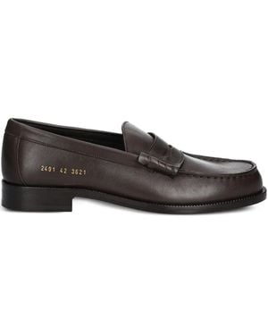 Common Projects Penny Leather Loafers - Brown