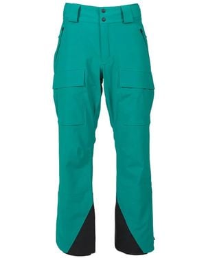Aztech Mountain Hayden Paneled Design Ski Bottoms - Green