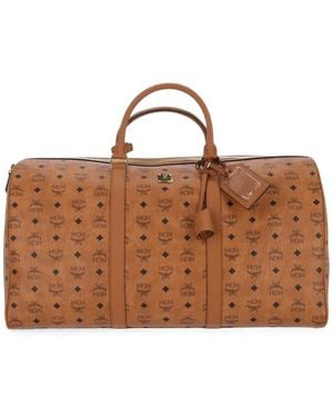 MCM Bolso De Viaje Ottomar Con Monograma - Marrón