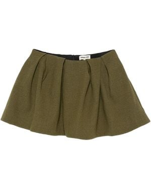 ShuShu/Tong Aline A-Line Mini Skirt - Green