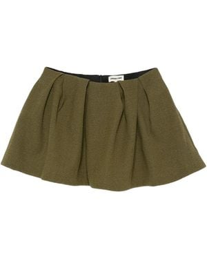ShuShu/Tong Aline A-Line Mini Skirt - Green