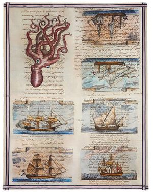 Faliero Sarti Veleri Printed Scarf - Metallic