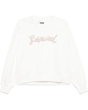 Izzue Reserved Sweatshirt - Weiß