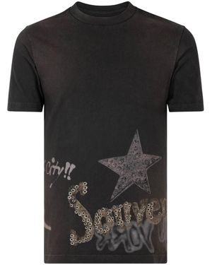 Travis Scott Camiseta Utopia Nyc "Circus Maximus Tour 2023" - Negro