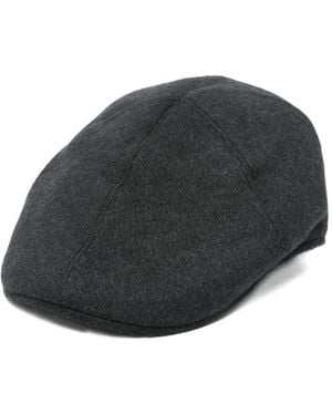 Tagliatore Logo-Plaque Beret - Gray