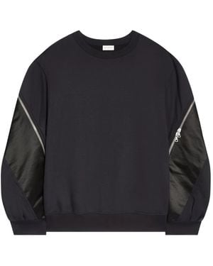 Dries Van Noten Sweatshirt Mit Rundhalsausschnitt - Schwarz
