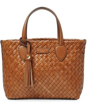 Aspinal of London Borsa Tote Island Piccola - Marrone