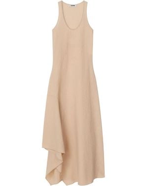 Aeron Gale Asymmetric Dress - Natural