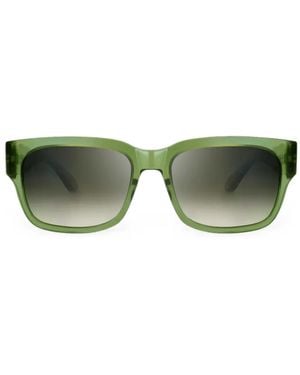 Bugatti Square-Frame Gradient Sunglasses - Green