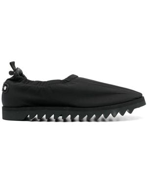 A_COLD_WALL* Drawstring Slip-On Sneakers - Black