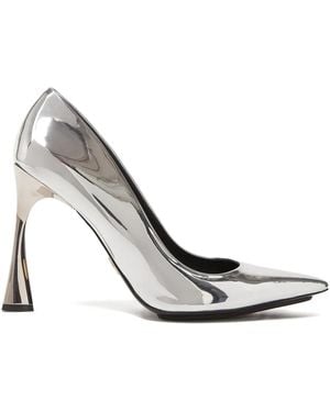 Stella McCartney 103Mm Elsa Pointed-Toe Heeled Pumps - White